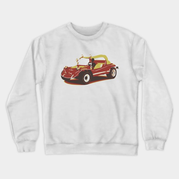 Dune buggy Crewneck Sweatshirt by Albos